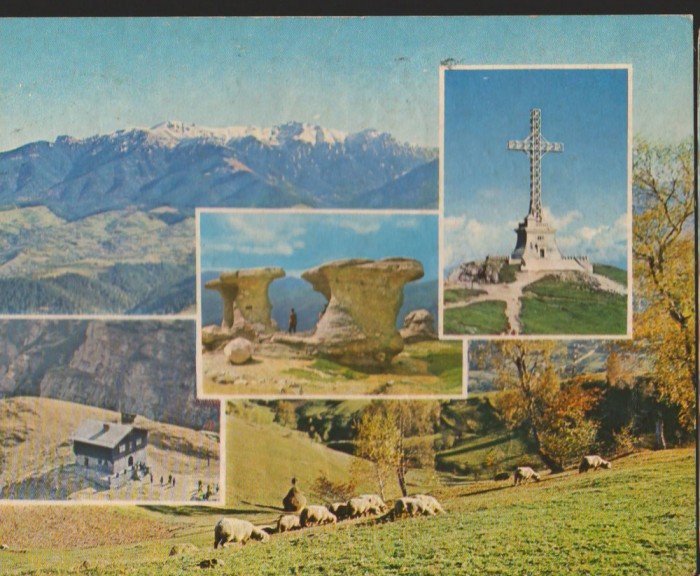 CPI B13910 CARTE POSTALA - VEDERE SPRE MUNTII BUCEGI