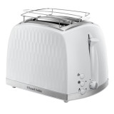 Russell Hobbs Prajitor paine 26060-56, 850w, 2 felii, inalta, gauri largi, dezghetare, alb