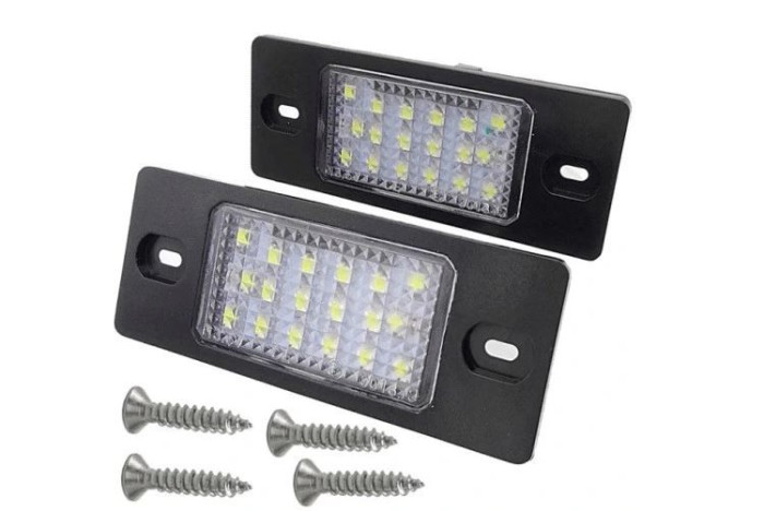 Set lampa numar VOLKSWAGEN BORA; GOLF IV/V Combi; GOLF IV Combi; PASSAT B5, 11.2000-01.2005 combi; TIGUAN 2007-2013; TOUAREG (7L2), 01.2007-04.2010,