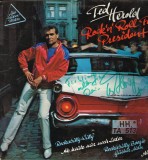 VINIL Ted Herold &lrm;&ndash; Rock &rsquo;N&rsquo; Roll For President - (VG+) -