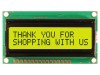 Afișaj LCD Alfanumeric 16x2 Galben-Verde STN Positive LED 5V DC Model NHD-0216HZ-FL-YBW-C