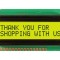 Afișaj LCD alfanumeric 16x2, galben-verde