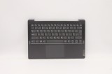 Carcasa superioara cu tastatura palmrest Laptop, Lenovo, Ideapad 5 Pro 14ITL6 Type 82L3, 5CB1C04955, AM381000H10, gri, layout UK