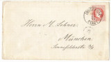 Austria &Ouml;sterreich 1876 Postal History Rare, Cover Insbruck to Munchen D.068