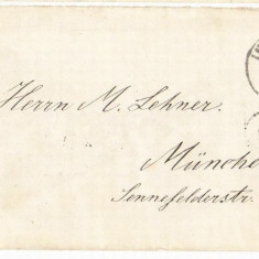 Austria Österreich 1876 Postal History Rare, Cover Insbruck to Munchen D.068
