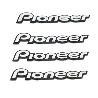 Set 4 Embleme Pioneer pentru boxe foto