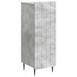vidaXL Bufet Gri Beton 34,5 x 33 x 92 cm Lemn prelucrat 894368