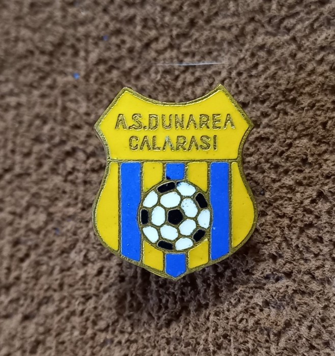Insigna fotbal - AS &quot;DUNAREA&quot; CALARASI (varianta 2)