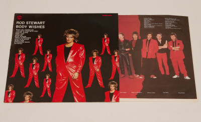 Rod Stewart - Body Wishes - disc vinil ( vinyl , LP ) foto