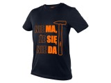Tricou de lucru XL, bumbac, albastru &icirc;nchis, 180g/m2