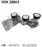 SKF VKM 38869 rola intinzator,curea transmisie