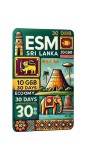 eSIM SriLanka 10GB 30Days Economy