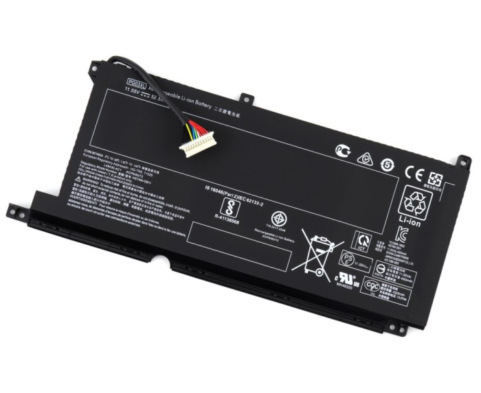 Baterie HPPavilion Gaming 15-dk0131TX Oem 52.5Wh, Pavilion Gaming 15-dk0132TX Oem 52.5Wh, Pavilion Gaming