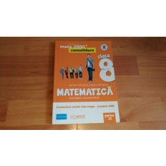 MATEMATICA, ALGEBRA, GEOMETRIE-VOL1,2-CLASA A-VIII-A ANTON NEGRILA- MARIA NEGRILA