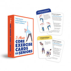 5-Minute Core Exercise Cards for Seniors: Daily Routines to Build Balance and Boost Confidence