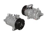 Compresor aer conditionat Nissan Qashqai/Qashqai +2 (J10), 02.2007-01.2010, motorizare 1.6 85kw, benzina, rola curea 115 mm, 7 caneluri, Delphi tip: