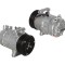 Compresor aer conditionat Nissan Qashqai/Qashqai +2 (J10), 02.2007-01.2010, motorizare 1.6 85kw, benzina, rola curea 115 mm, 7 caneluri, Delphi tip: