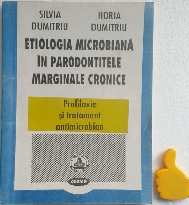 Etiologia microbiana in parodontitele marginale cronice Silvia Dumitriu foto