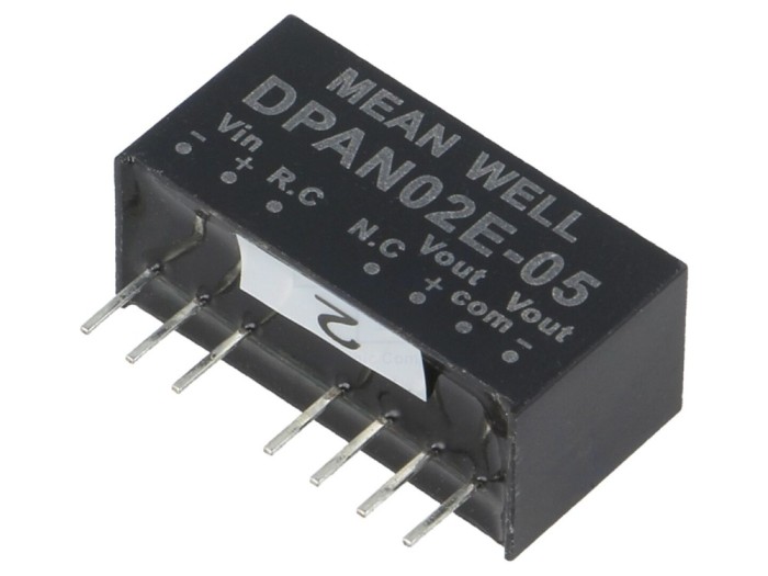 Convertor DC/DC 5V/-5V SIP8