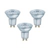 Set 3 becuri PAR16 LED 4.3W 350lm 4000K GU10 Osram 4058075818415