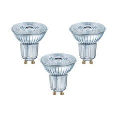 Set 3 becuri PAR16 LED 4.3W 350lm 4000K GU10 Osram 4058075818415