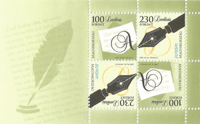 |Ungaria, bloc, Europa CEPT, 2008, MNH