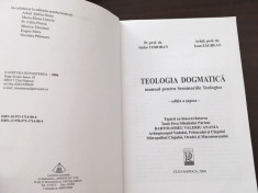 PR.TODORAN/ PR.ZAGREAN, DOGMATICA ORTODOXA. MANUAL PENTRU SEMINARIILE TEOLOGICE foto