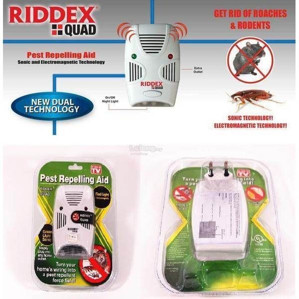 Aparat Riddex Quad Pest Repelling Aid antidaunatori