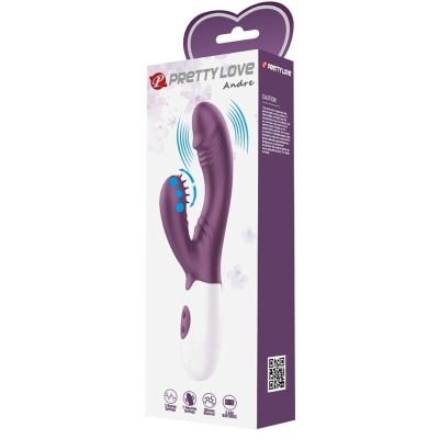 Vibrator stimulator dual Pretty Love - Andre Rabbit Vibrator &amp;amp; G-Point foto