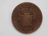 1 CENT 1857 INDIILE OLANDEZE