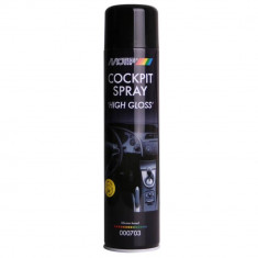 Spray de Bord Motip Cockpit, 600 ml, Lucios, Spray Bord, Spray Masina, Spray Curatare Bord, Spray Curatare Auto, Sray Motip Cockpit, Spray Bord Semilu