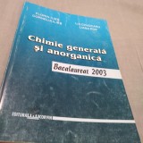 Cumpara ieftin CHIMIE GENERALOA SI ANORGANICA -FLORIN ILIES