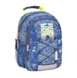 Rucsac Belmil Mini Kiddy, motiv Little Pirates, 23 x 20 x 9 cm + 6 cm