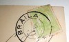 CARTE POSTALA / FELICITARE - STAMPILA BRAILA 1912