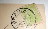 CARTE POSTALA / FELICITARE - STAMPILA BRAILA 1912
