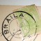 CARTE POSTALA / FELICITARE - STAMPILA BRAILA 1912