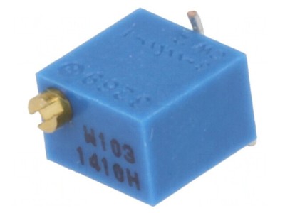 Potentiometru Multitura 10k&amp;Omega; SMD 250mW Vertical foto