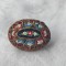 BROSA splendida MICROMOZAIC VENETIAN manopera EXCEPTIONALA vintage VECHE superba