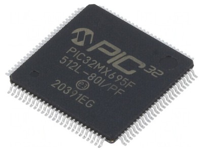 Microcontroler PIC 512kB 80MHz SMD TQFP100-EP 2.3-3.6V foto