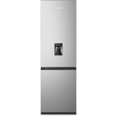 Combina frigorifica Heinner HC-HS268SWDE++, 268 L, Control mecanic, Termostat reglabil, Iluminare LED, Dozator de apa, Clasa E