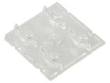 Lentilă LED pătrată transparentă 8,7mm