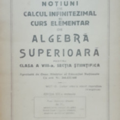 P. Marinescu. Noțiuni de calcul infinitezimal și curs de algebra superioara