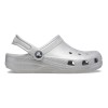Saboti Crocs Classic Glitter Clog Kids Gri - Silver Glitter, 28, 32, 33, 36