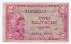 Germania 2 Deutsche Mark 1948 - U.S. Army Command, 18725227, P-3