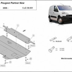 Scut motor metalic Peugeot Partner 2008-prezent