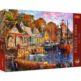 Cumpara ieftin Puzzle Trefl 1000 Premium Plus Tea Time Portul Minunat