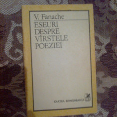 h6 ESEURI DESPRE VARSTELE POEZIEI - V, Fanache