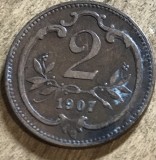 MNDSTR AUT22 Austro-Ungaria 2 hellar 1907