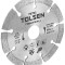 Disc de taiere diamantat, Industrial 125x22.2 mm 10 mm Max R