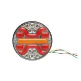 Lampa stop spate 24V, 42 LED-uri, 140x40 mm, Breckner Germany